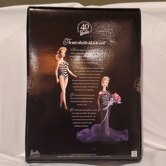 BARBIE 40TH ANNIVERSARY! GREAT COND! - Picture 5 of 11